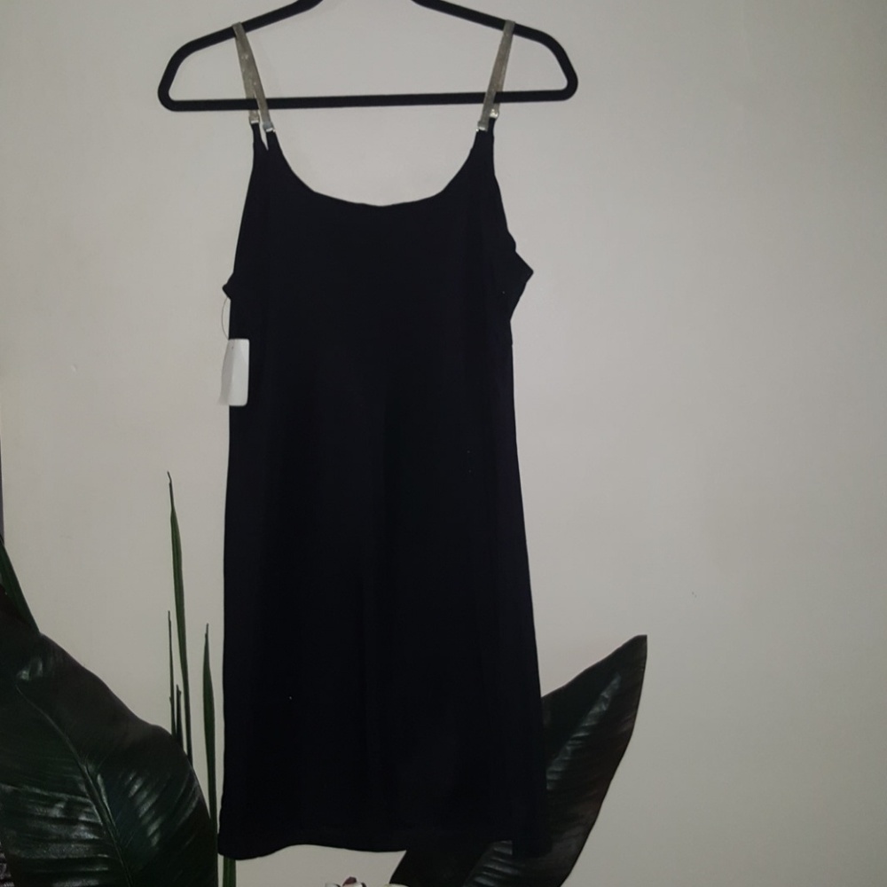 2X HP!!! VINTAGE 90'S Little Black Dress ~ BRAND NEW - Picture 2 of 6